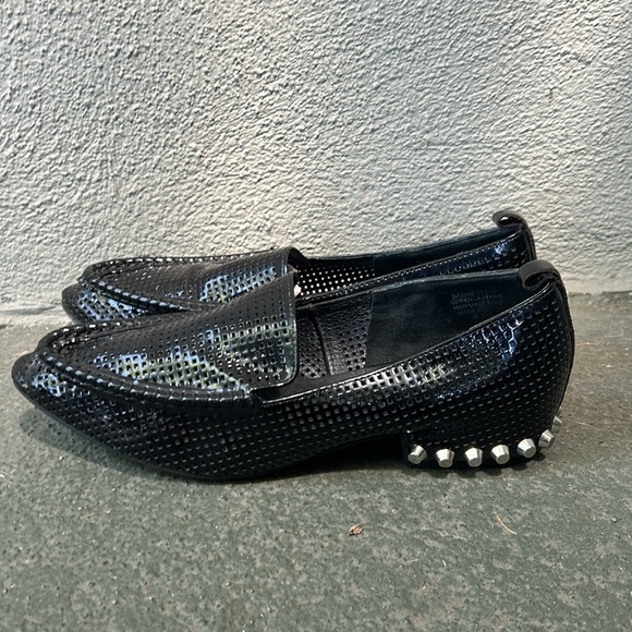 Jeffery Campbell Barnett Studded Pointed Toe Loafers Size 8.5 Business Casual - Picture 3 of 9